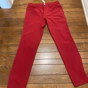 Lulu lemon ABC red pants